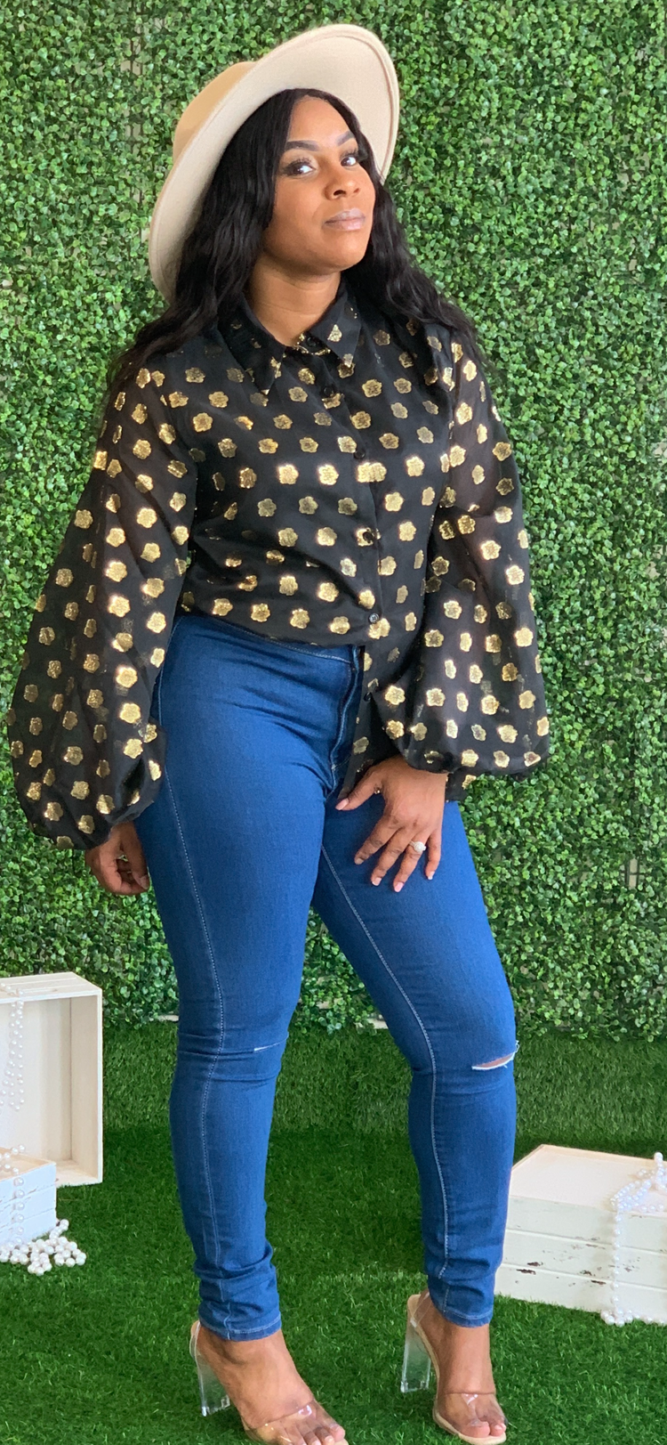 High Waist Skinny Jeans