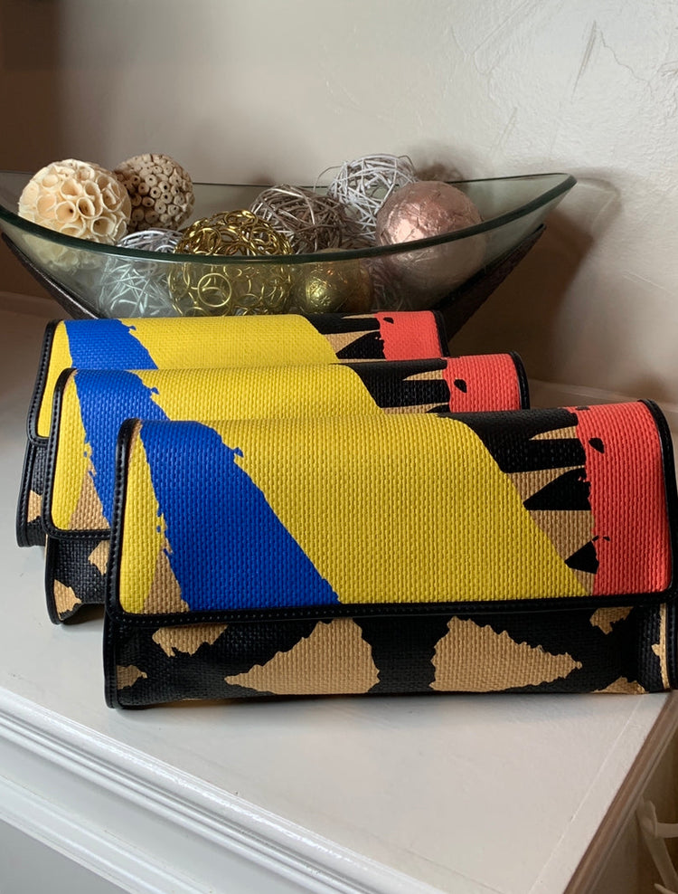 Make Me Happy Large Fall Clutch Handbag