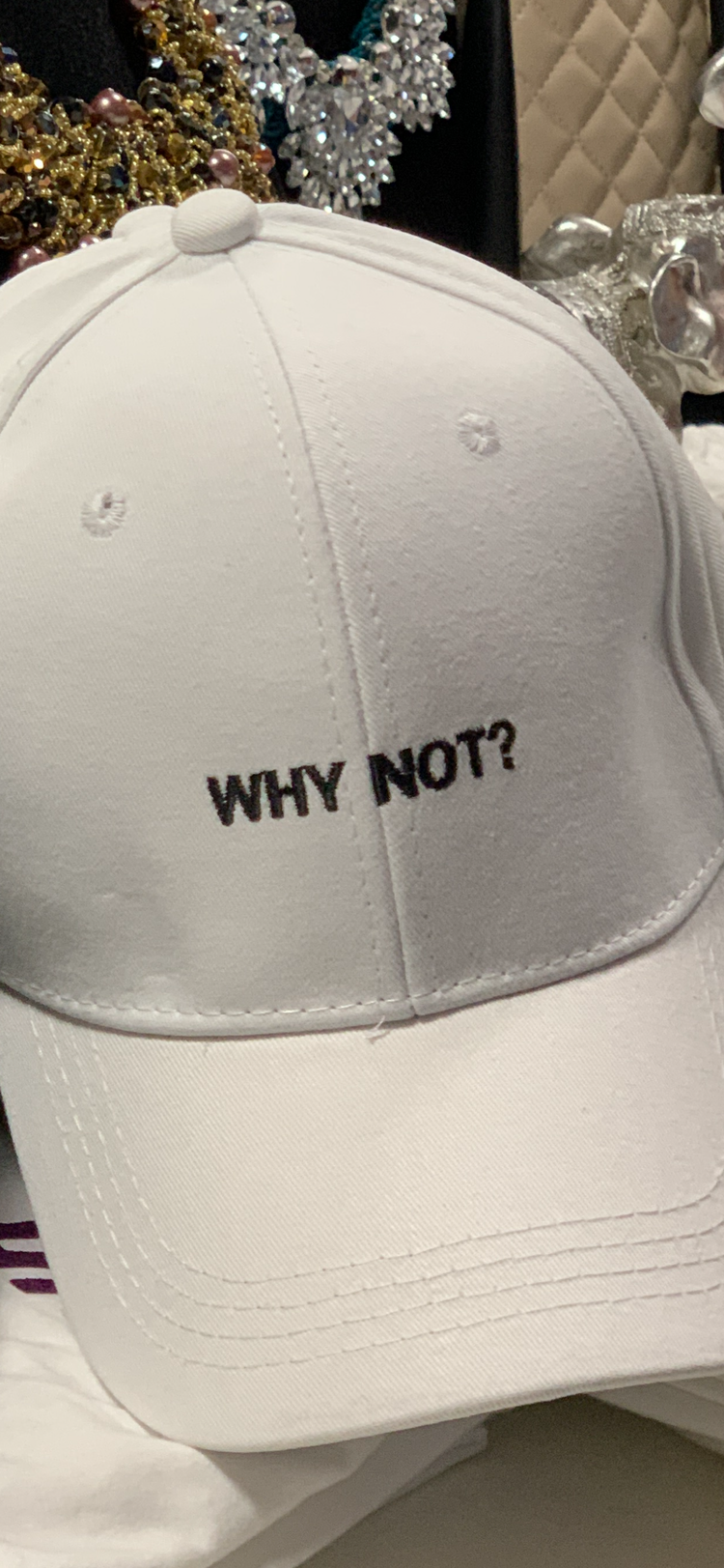 Why Not? Cap (2 colors)