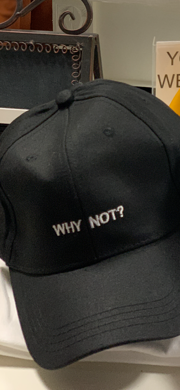 Why Not? Cap (2 colors)