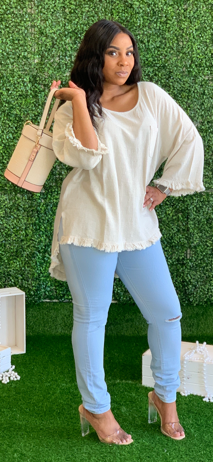 High Waist Skinny Jeans