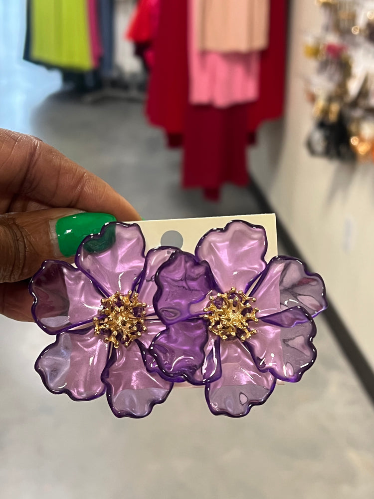 May Flower Earrings (6 colors)