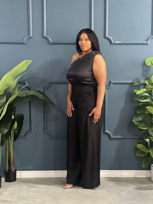 Spring In Bodysuit-Black