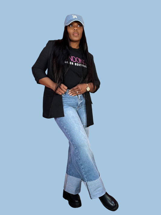 New Denim Cuff Jeans