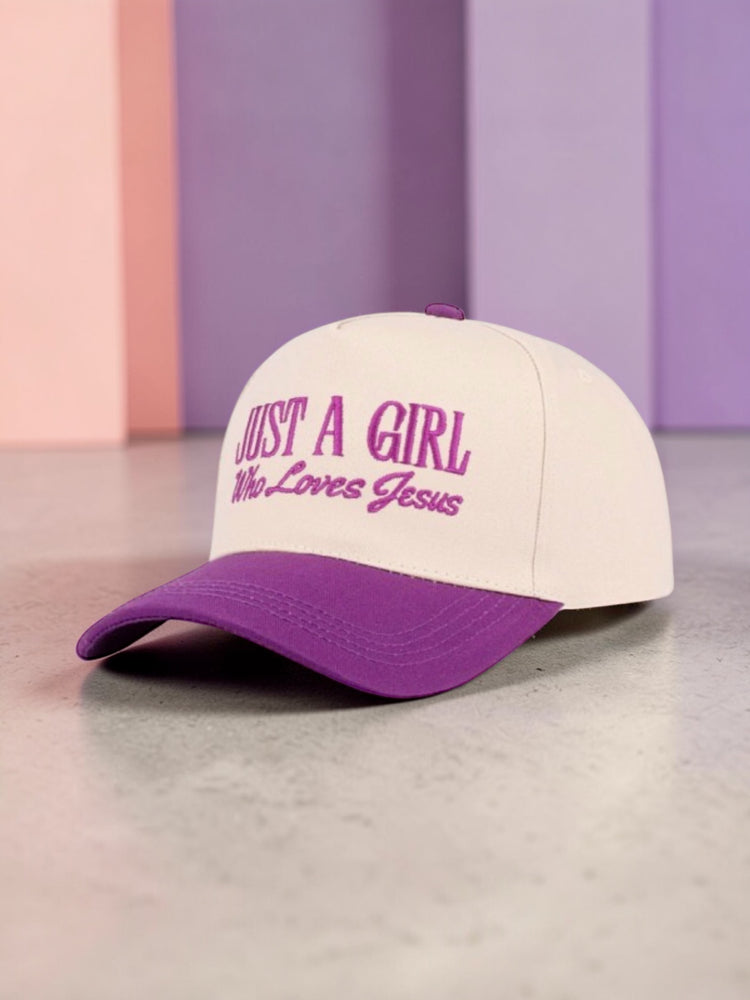 Just A Girl Who Loves Jesus Cap (7 colors)