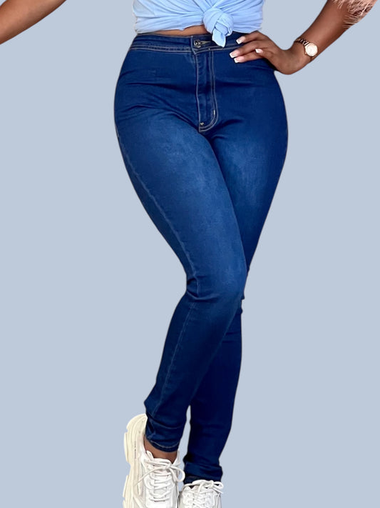 Medium Blue Skinny Jeans