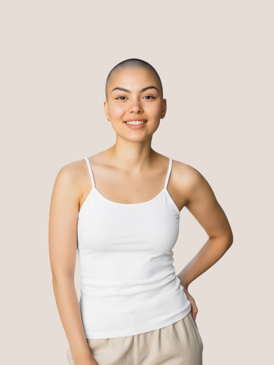 New Lovely White Tank Top