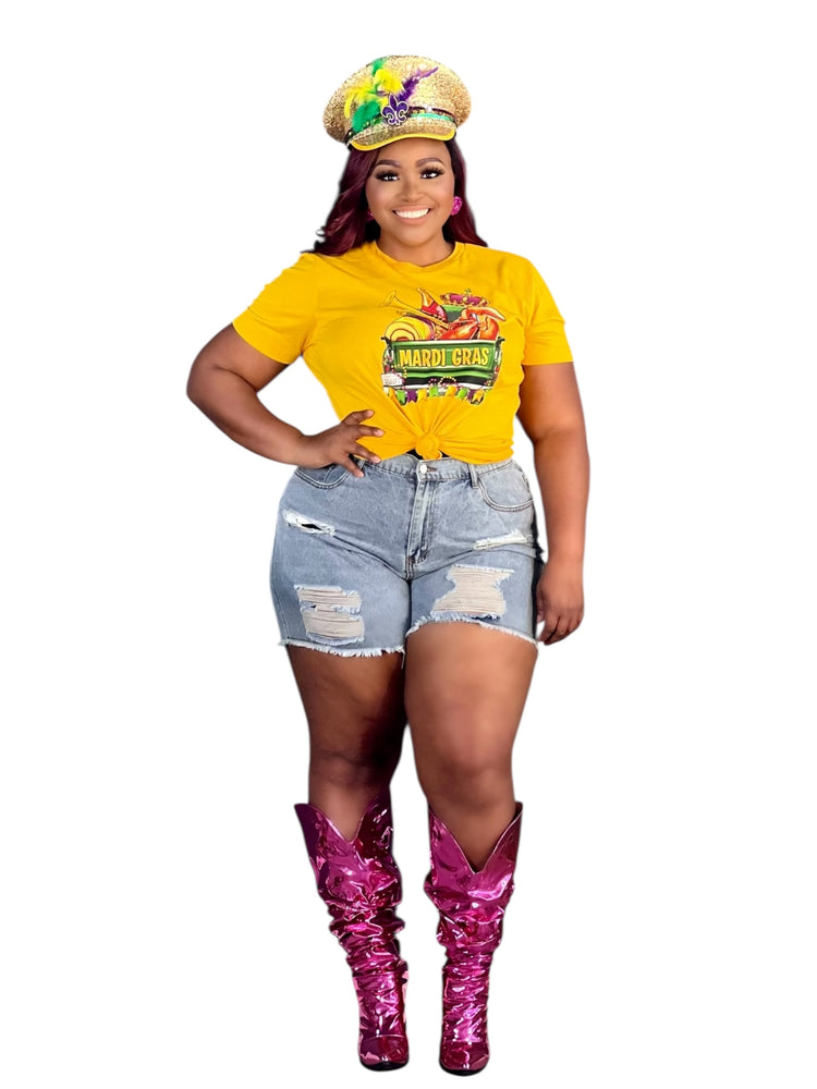 Mardi Gras Truck Load Tee Shirt