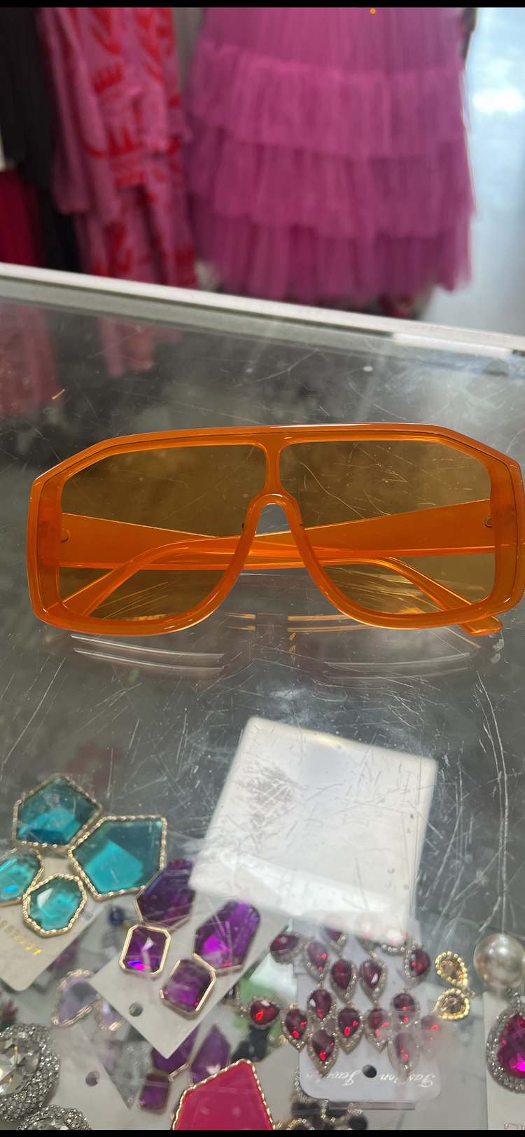 Orange Sunglasses