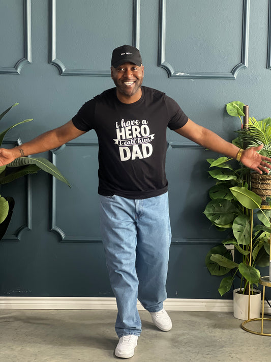 Father’s Day Collection Tee Shirt Reg/Plus-Hero Dad