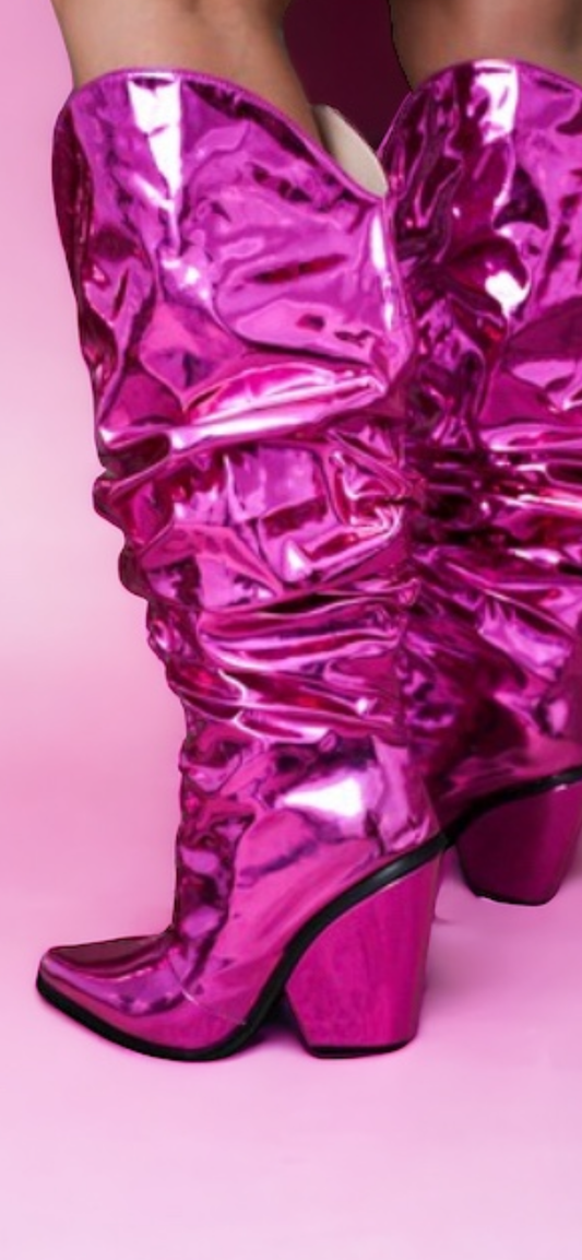 New Hana Boots-Pink