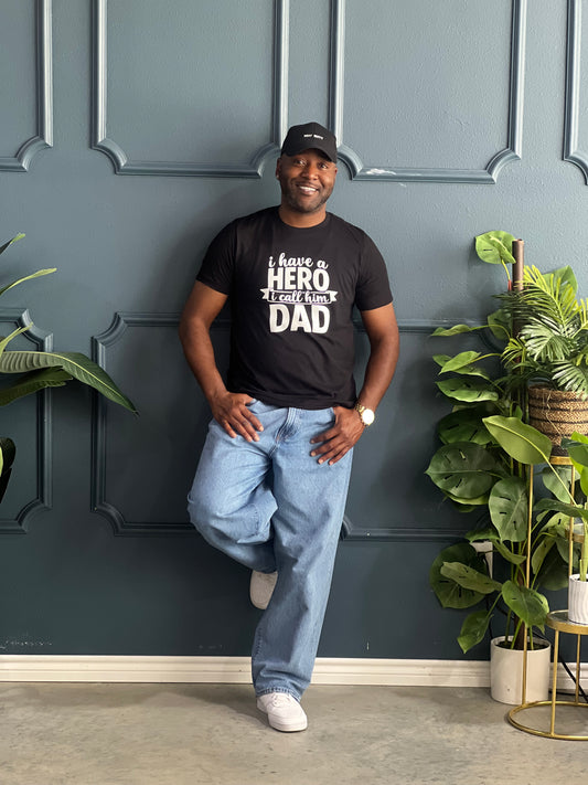 Father’s Day Collection Tee Shirt Reg/Plus-Hero Dad