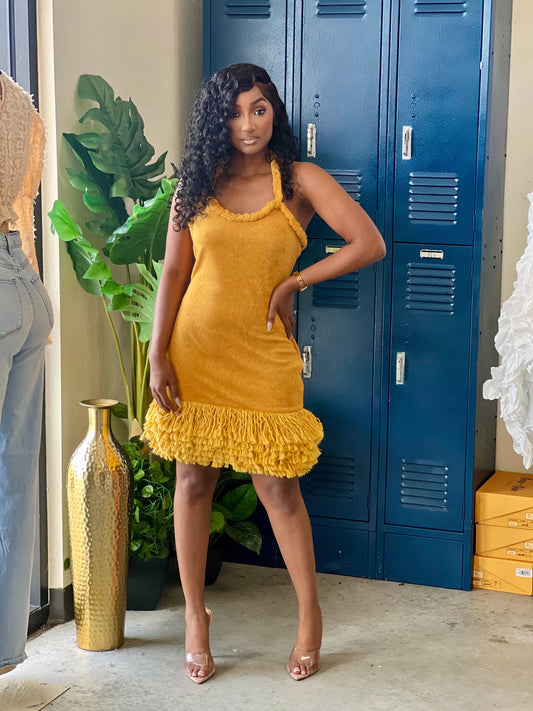 Mustard Daze Dress