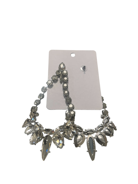 Formal Clear Earrings Alc