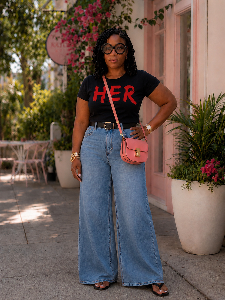 HER Tee Shirt-Black