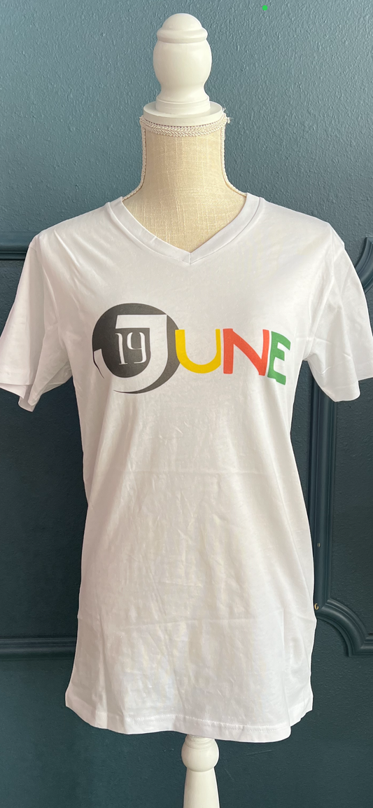 19 June Tee Shirt-White (Online only)