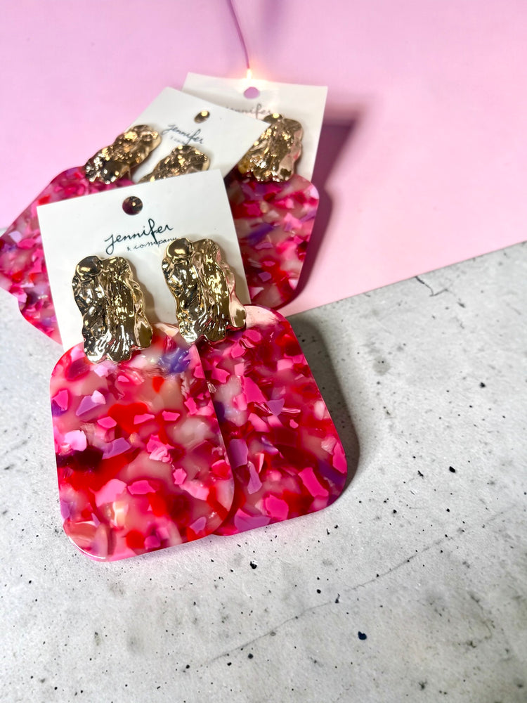 New Big Tortoise Earrings (14 new colors)