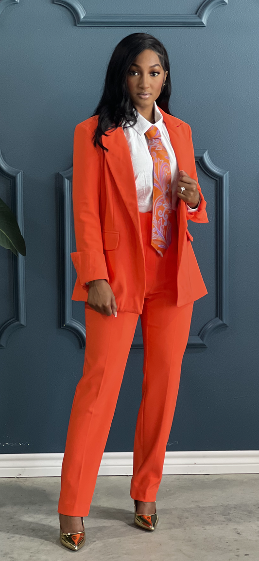 Branded Orange Business Set