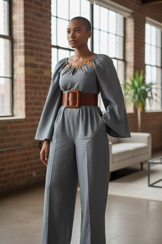 Super Wide Belt (Brown)