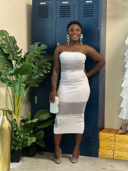 White HER Dress