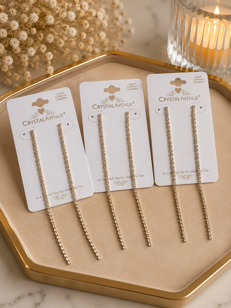 Crystal Earrings (2 colors)
