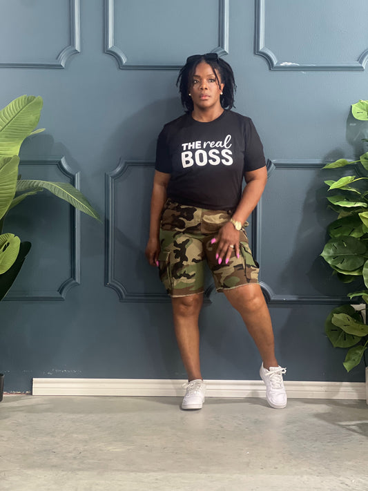 Camouflage Shorts Reg/Plus