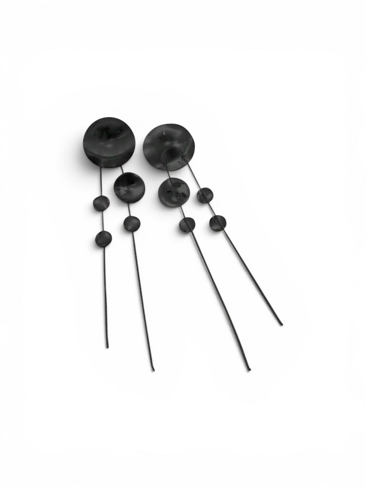 Round Art Earrings (2 colors)