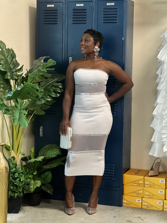 White HER Dress