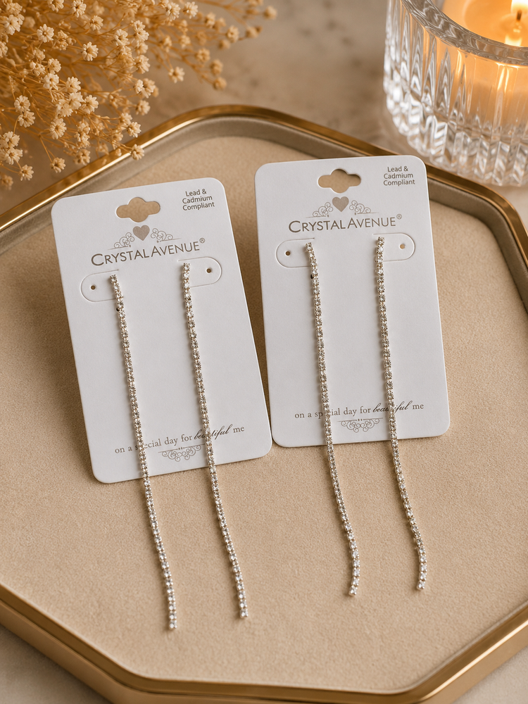 Crystal Earrings (2 colors)
