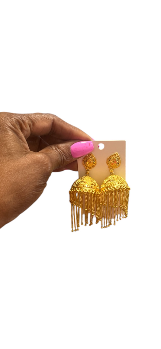 Royal Gold Earrings Alc