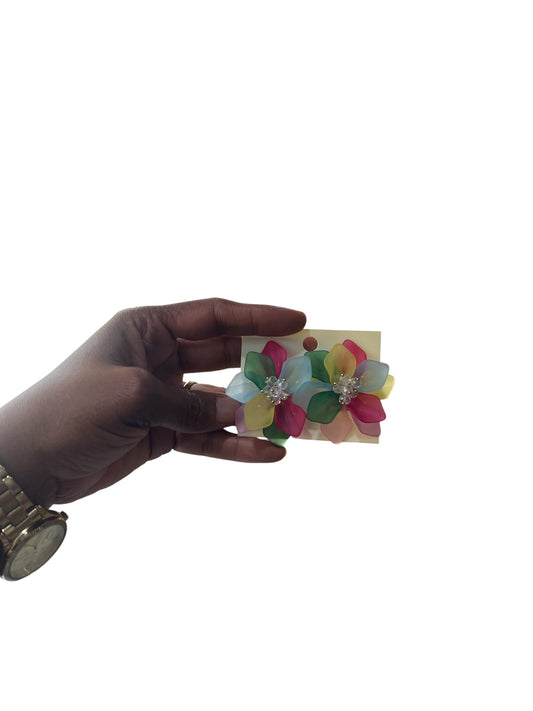 Pastel Flower Earrings