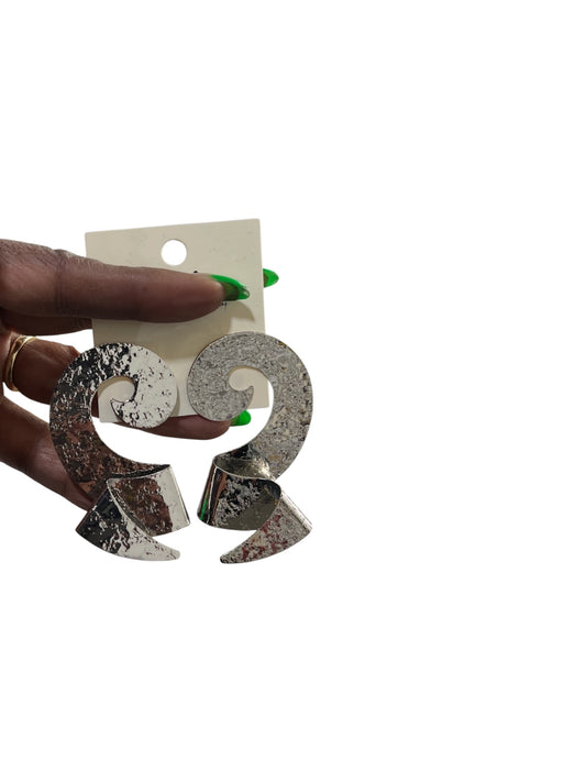 Justice Earrings-Silver