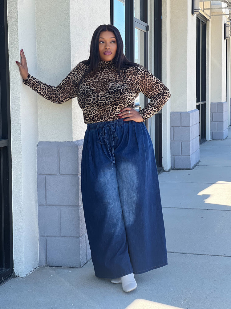 Dk Denim Super Wide Leg Jeans