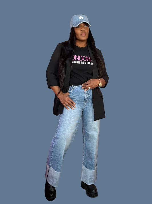 New Denim Cuff Jeans