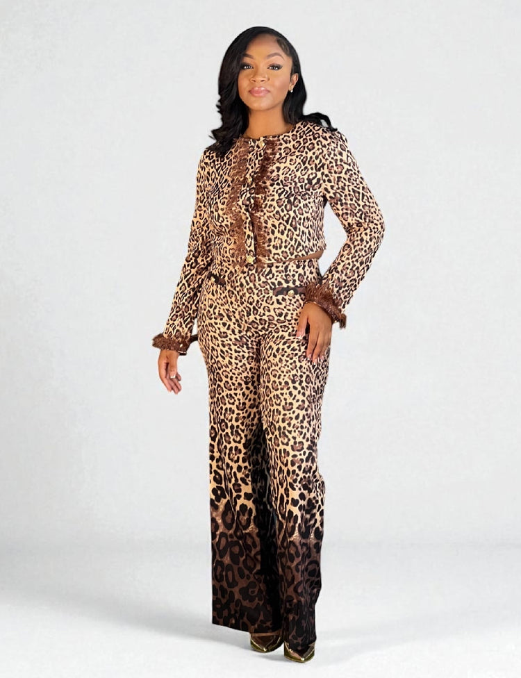 Ombre’ Animal Print Set