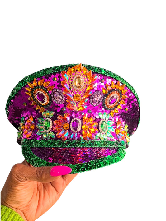 Mardi Gras Captain Hat (Online only)