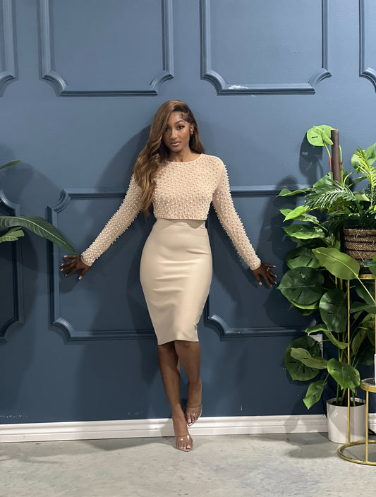 Pearly Bandage Set-Tan