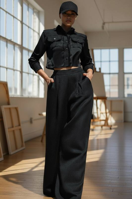 Jess Fall Set-Black