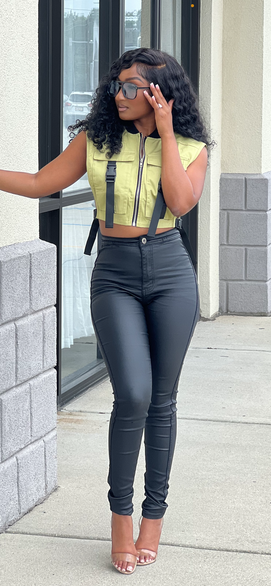Green Soldier Vest Top