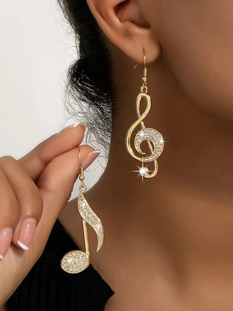 Music Note Earrings