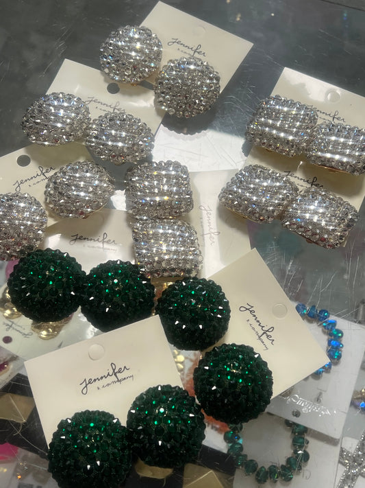 New Formal Clip Earrings (3 Styles)