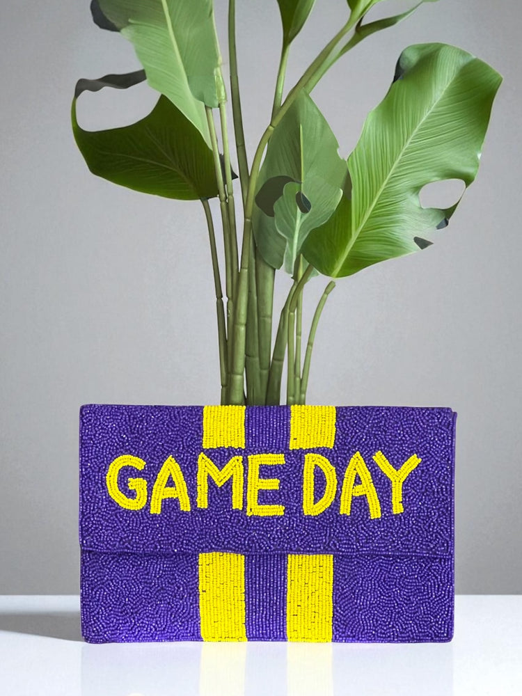 Beaded Sports Clutch Game Day (6 colors)