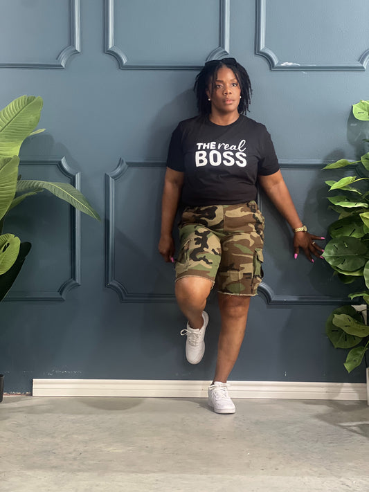 Camouflage Shorts Reg/Plus