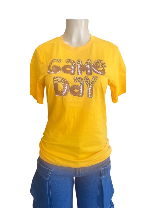 Game Day Tee Shirt-Game Day Stitch (4 prints & 2 Colors)