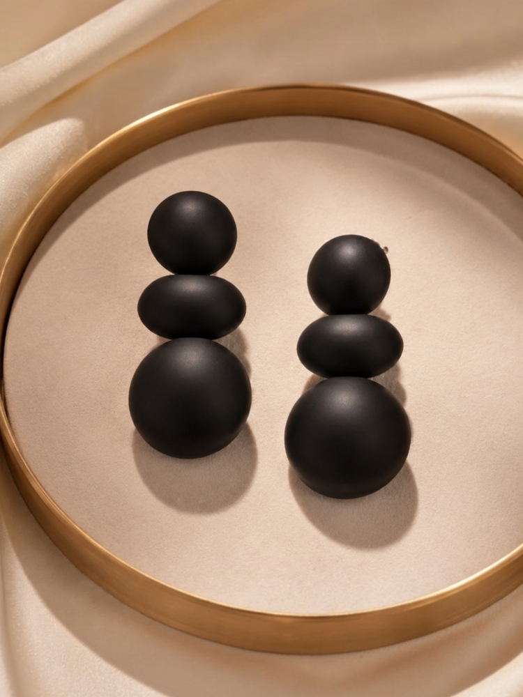 Matte Art Earrings