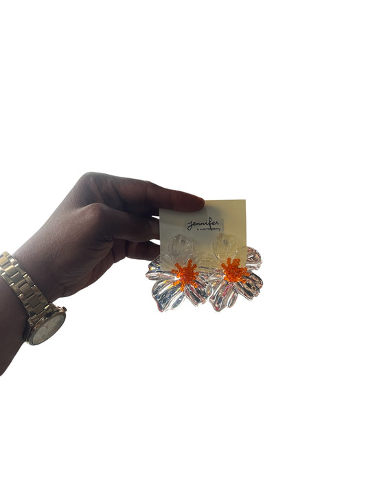 Glow Flower Earrings (clear)