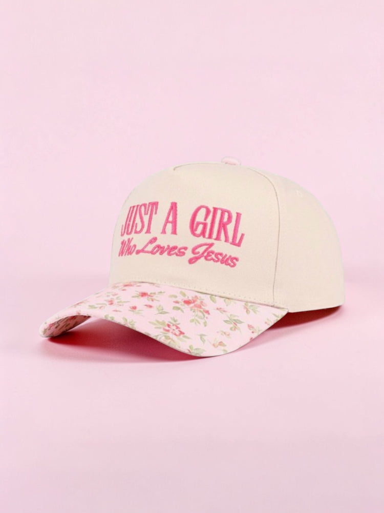Just A Girl Who Loves Jesus Cap (7 colors)
