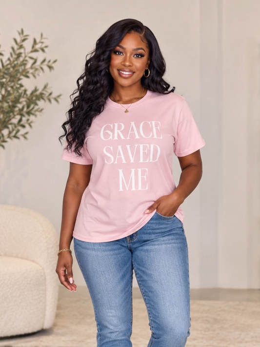 Grace Saved Me Tee Shirt