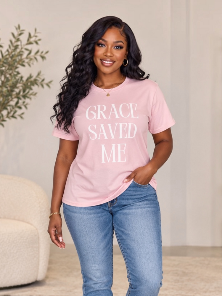Grace Saved Me Tee Shirt