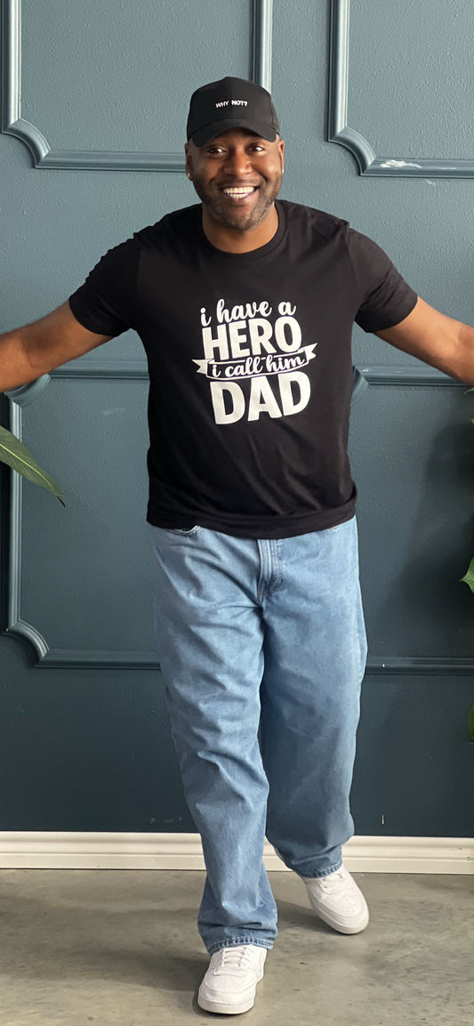 Father’s Day Collection Tee Shirt Reg/Plus-Hero Dad